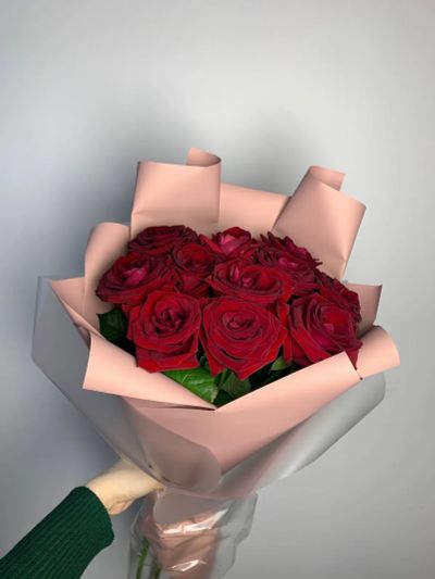 Лот: 25807167. Фото: 1. 6. Букет из красных роз. Свежие цветы