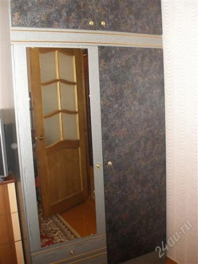 Лот: 1209894. Фото: 1. Шкаф двухстворчатый с зеркалом. Шкафы, шкафы-купе