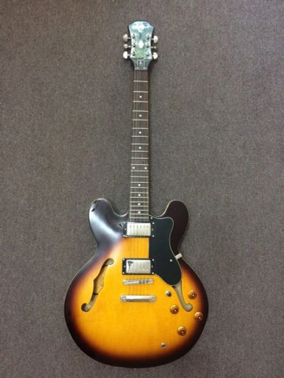 Лот: 16444891. Фото: 1. Epiphone Dot Vintage Sunburst. Гитары