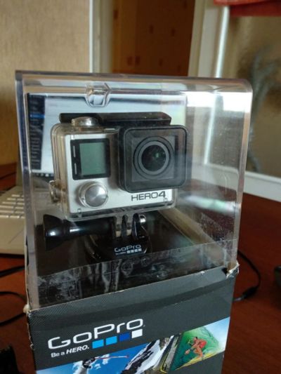 Лот: 11289572. Фото: 1. Gopro hero 4 black (полный комплект... Экшн камеры