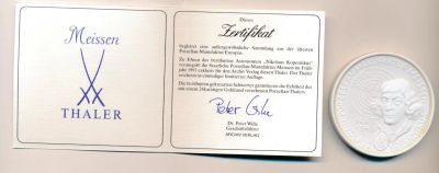 Лот: 13936318. Фото: 1. Германия ГДР 1993 Николай Коперник... Памятные медали