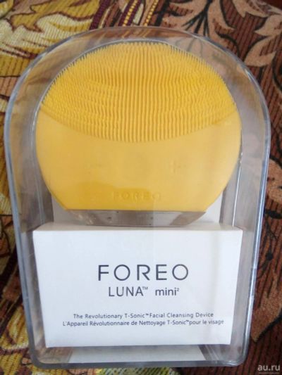 Лот: 13858707. Фото: 1. щеточка для лица желтая - Foreo... Уход за лицом 