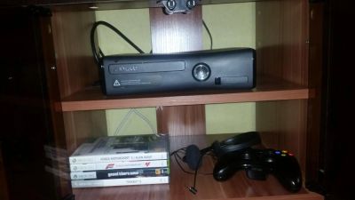 Лот: 7140813. Фото: 1. XBOX 360 (250 гб) + ИГРЫ! + месяц... Игровые приставки, консоли
