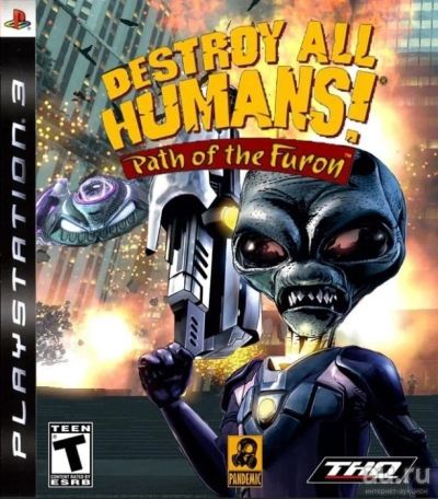 Лот: 14628117. Фото: 1. Destroy All Humans! Во имя фурона... Игры для консолей