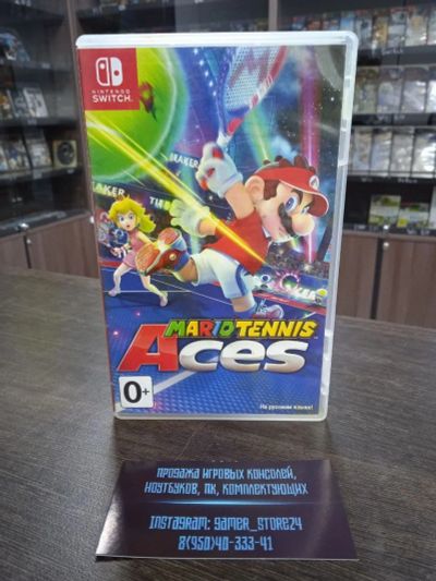Лот: 16960328. Фото: 1. Mario Tennis Aces. Оригинальный... Игры для консолей