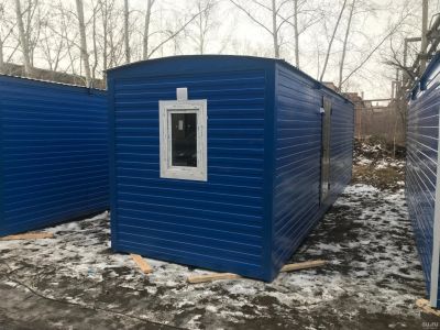Лот: 11116633. Фото: 1. Бытовка вагон дом "Полюс" 6*2... Бытовки, вагончики строительные
