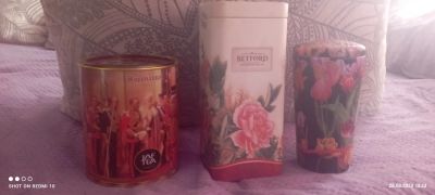Лот: 20127234. Фото: 1. Металические банки. Контейнеры, банки