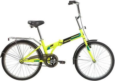 Лот: 15927438. Фото: 1. Велосипед Novatrack 24" складной... Велосипеды