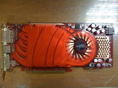 Лот: 1567725. Фото: 1. Видюха HIS Radeon HD4850 512mb... Видеокарты
