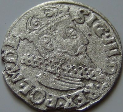 Лот: 6224331. Фото: 1. 3 гроша 1622 год. Европа