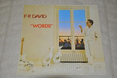 Лот: 4935050. Фото: 1. F. R. David -Words- (1982). Аудиозаписи
