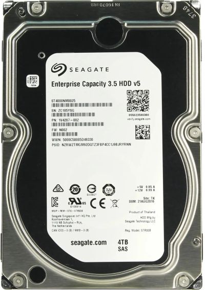 Лот: 19269126. Фото: 1. 4 Tb Жесткий диск Seagate Enterprise... Жёсткие диски (HDD)