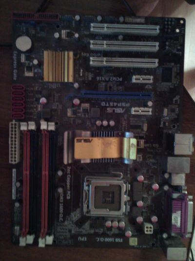 Лот: 4569873. Фото: 1. материнская плата ASUS P5P43TD. Материнские платы