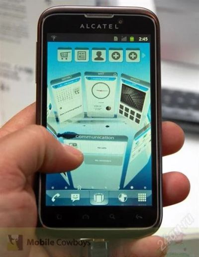 Лот: 2612392. Фото: 1. Alcatel one touch 995. Смартфоны