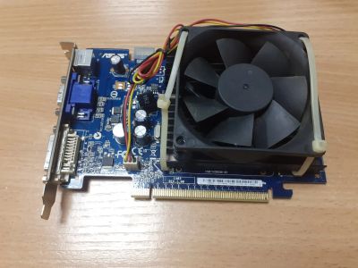 Лот: 7631586. Фото: 1. Видеокарта GeForce 8500GT Asus... Видеокарты
