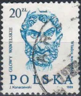Лот: 23329821. Фото: 1. 1989. Польша. Вавельские головы... Марки
