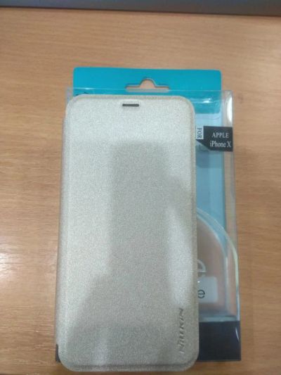 Лот: 12238354. Фото: 1. Чехол-книжка Nillkin Sparkle для... Чехлы, бамперы
