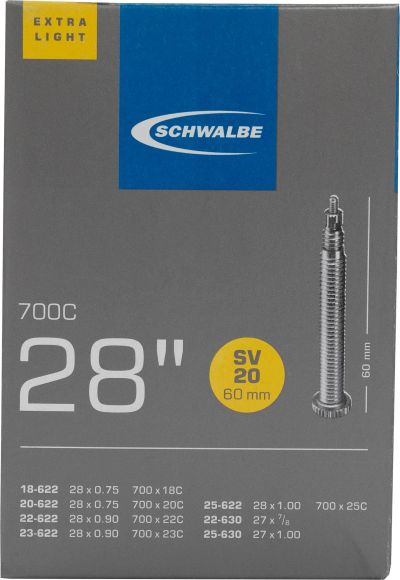 Лот: 25689687. Фото: 1. Камера Schwalbe SV20 EXTRA LIGHT... Другое (спортивная одежда)