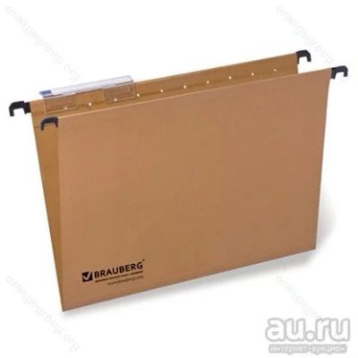 Лот: 10837516. Фото: 1. Подвесная папка foolscap для картотеки... Папки, портфели