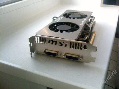 Лот: 729577. Фото: 1. Видеокарта MSI Nvidia 250GTS Twin... Видеокарты