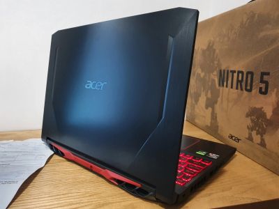 Лот: 17330842. Фото: 1. Acer Nitro 5 15,6" IPS/Ryzen 5-4600h... Ноутбуки