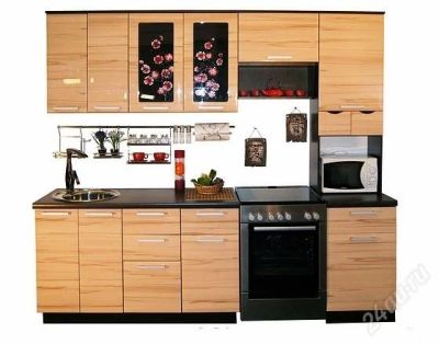 Лот: 2825132. Фото: 1. Кухня Сакура 4, глянец. Кухонные гарнитуры