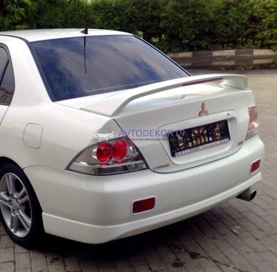 Лот: 15665995. Фото: 1. Спойлер 2.0L со стопом на Mitsubishi... Детали тюнинга