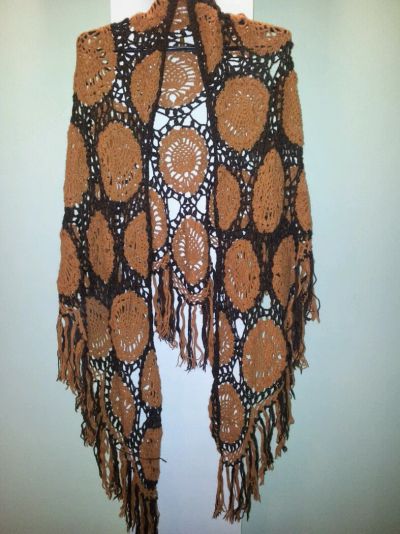 Лот: 4552237. Фото: 1. Шаль 1. Накидки, шали, палантины