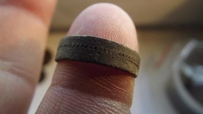 Лот: 10911890. Фото: 1. Крестьянское медное кольцо 17... Ювелирные изделия