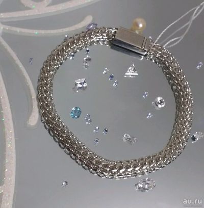 Лот: 13226375. Фото: 1. Браслет из серебра Итальянка новый... Браслеты