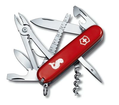 Лот: 15841873. Фото: 1. Нож Victorinox Angler (1.3653... Ножи, топоры