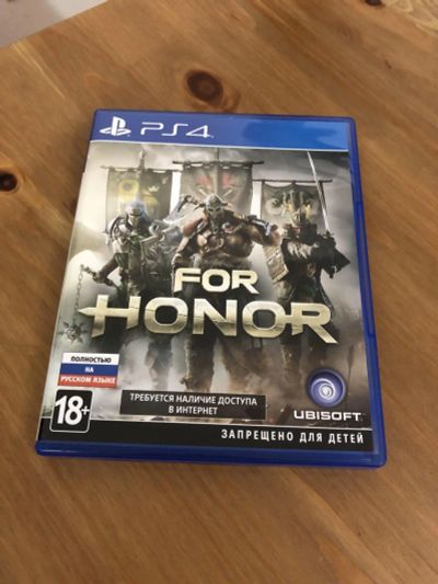 Лот: 15942055. Фото: 1. For honor диск для ps 4. Игры для консолей