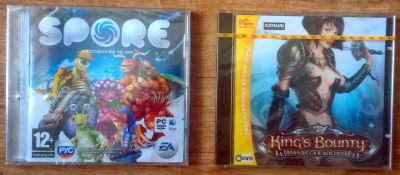 Лот: 14281334. Фото: 1. SPORE / King`s Bounty: Принцесса... Игры для ПК