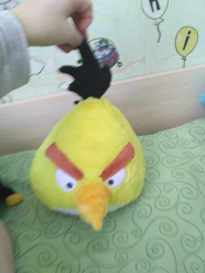 Лот: 11149266. Фото: 1. Angry Birds Чак (Энгри Бёрдс... Мягкие