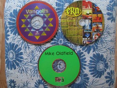 Лот: 3076140. Фото: 1. 3 диска одним лотом (mp3): Vangelis... Аудиозаписи