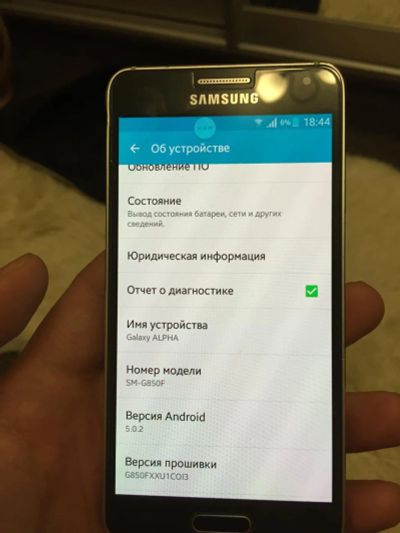 Лот: 6902246. Фото: 1. Samsung Galaxy Alpha 32GB. Смартфоны