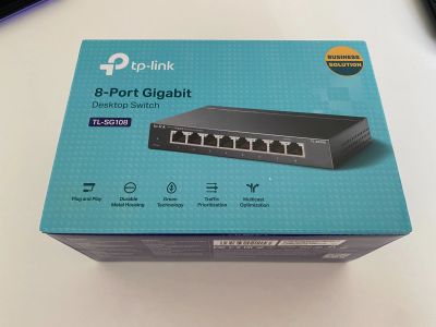 Лот: 18931305. Фото: 1. Коммутатор TP-Link TL-SG108. Коммутаторы