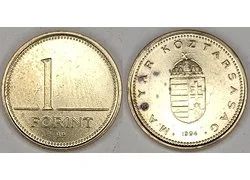 Лот: 18348595. Фото: 1. 1 форинт 1994 год Венгрия. Всё... Европа
