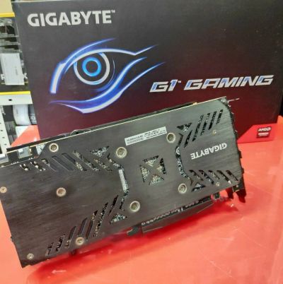 Лот: 13161026. Фото: 1. Видеокарта Gigabyte R9 390 G1... Видеокарты