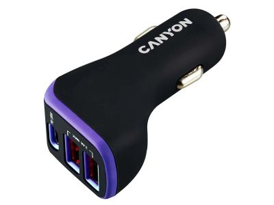 Лот: 24950655. Фото: 1. Автомобильное_З\У - USB Type C... Зарядные устройства, блоки питания, адаптеры сетевые для смартфонов