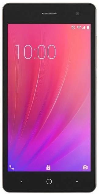 Лот: 12065101. Фото: 1. Смартфон ZTE Blade L7 черный. Смартфоны