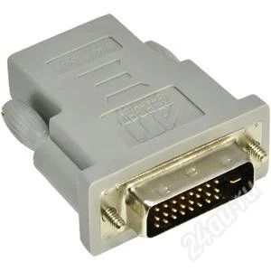 Лот: 1462450. Фото: 1. Переходник DVI => HDMI. Шлейфы, кабели, переходники