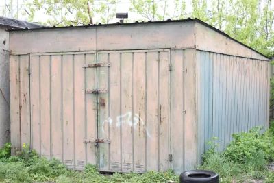 Лот: 10009330. Фото: 1. Металлический гараж "Волговский... Гаражи, парковочные места