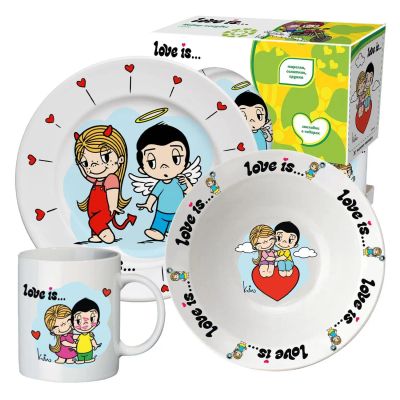 Лот: 24517692. Фото: 1. Набор детской посуды ND Play Love... Всё для кормления