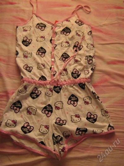 Лот: 1895157. Фото: 1. домашний комбез Hello Kitty. Домашняя одежда