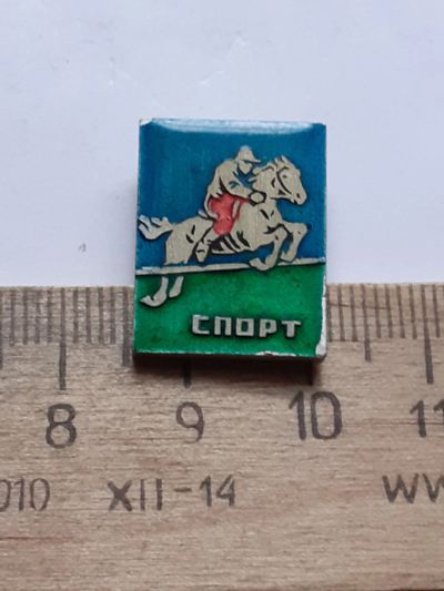 Лот: 21114358. Фото: 1. (№15931) значки, спорт, конный... Сувенирные