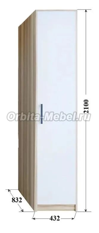Лот: 20868807. Фото: 1. Шкаф-пенал. Шкафы, шкафы-купе