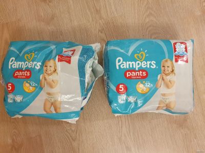 Лот: 18486679. Фото: 1. Подгузники-трусики Pampers 12-17кг. Детская гигиена