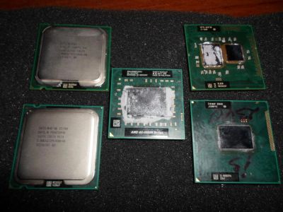 Лот: 10855027. Фото: 1. Процессоры AMD A6-4400M Intel... Процессоры