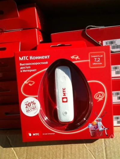 Лот: 1138684. Фото: 1. МТС 3G модем 7.2Мбит 750 руб уже... Проводные модемы